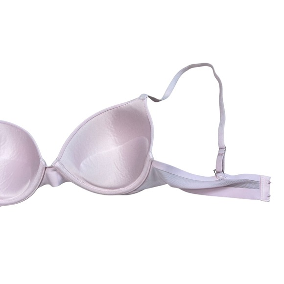 Tahari T-Shirt Bra Womens 34C Pink Contoured Padded Underwire - Picture 9 of 11